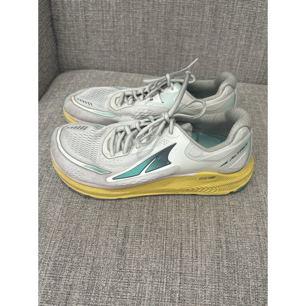 Altra Men's Paradigm 6 Running Shoes Gray/Yellow Size 8